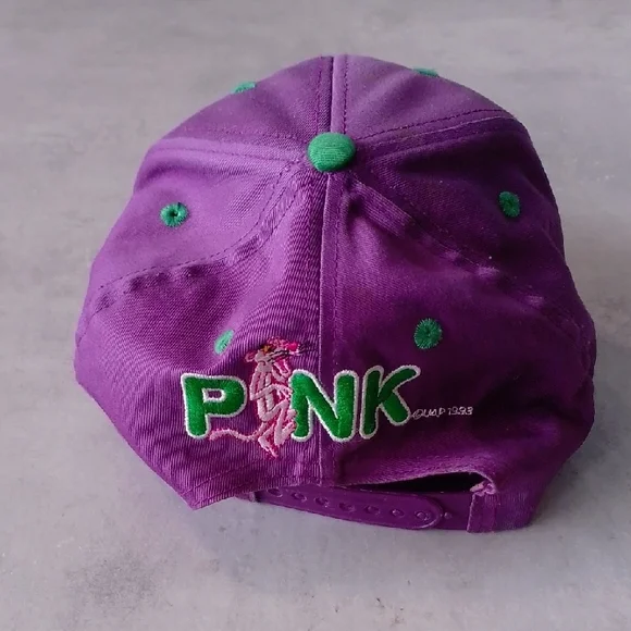 Vintage 1993 Pink Panther Embroidered Snap Back Hat - Picture 4 of 11